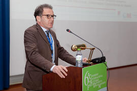 José Antonio Serra. Conferencia de clausura. 6º Congreso Internacional de Actividad Física Deportiva para Mayores. Escuela Técnica Superior de Ingeniería de Telecomunicaciones y de Informática. Marzo de 2015