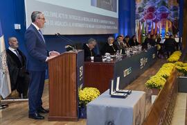 Discurso de José Francisco Salado. Entrega de la Medalla de Oro de la Universidad de Málaga a la Diputación Provincial de Málaga. Paraninfo. Noviembre de 2023