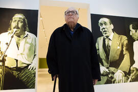 Eugenio Chicano. Exposición "Aguatintas por Seguiriyas". Palacio Episcopal de Málaga. Enero de 2019