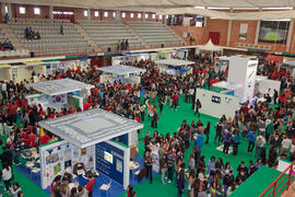 Jornadas de Puertas Abiertas de la Universidad de Málaga. Complejo Polideportivo Universitario. Marzo de 2012