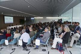 Intervención de María Isabel Hombrados. Inauguración la nueva Facultad de Psicología y Logopedia de la Universidad de Málaga. Campus de Teatinos. Octubre de 2022