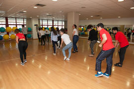 Actividades deportivas. Jornada de Puertas Abiertas de la Universidad de Málaga. Complejo Polideportivo Universitario. Abril de 2016