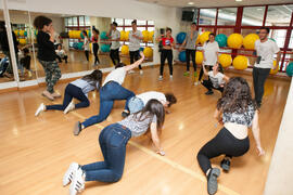 Actividades deportivas. Jornada de Puertas Abiertas de la Universidad de Málaga. Complejo Polideportivo Universitario. Abril de 2016