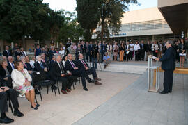 Presentación del árbol de Hipócrates donado por la isla de Kos. Facultad de Medicina. Octubre de 2017