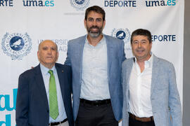 Photocall. Gala del Deporte Universitario 2019. Escuela Técnica Superior de Ingeniería de Telecomunicaciones. Junio de 2019
