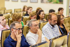 Asistentes a las VI Jornadas Nacionales y I Jornada Internacional JIDERE 2015. Facultad de Ciencias Económicas y Empresariales. Julio de 2015