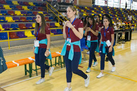 Ceremonia de inauguración. Campeonato Europeo Universitario de Balonmano. Antequera. Julio de 2017
