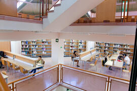 Biblioteca de Humanidades "José Mercado Ureña". Campus de Teatinos. Octubre de 2012