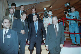 Inauguración del Salón Internacional del Estudiante. Granada. Octubre de 1992