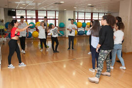 Actividades deportivas. Jornada de Puertas Abiertas de la Universidad de Málaga. Complejo Polideportivo Universitario. Abril de 2016