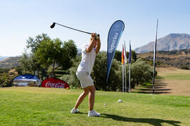 Golfista de la Universidad de Mannheim. Campeonato Europeo de Golf Universitario. Antequera. Junio de 2019