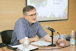 Ponencia de José Luis Monereo, "La sucesión de plantillas". Curso "La externalización y remunicipalización de los servicios públicos". Cursos de verano 2018 de la Universidad de Málaga. Marbella. Julio de 2018