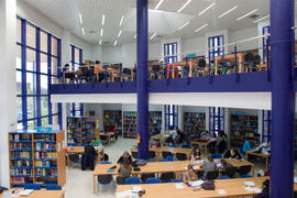 Biblioteca de Ciencias. Campus de Teatinos. Abril de 2013