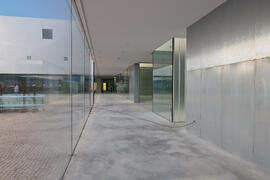 Interiores de la nueva Facultad de Psicología. Campus de Teatinos. Mayo de 2021
