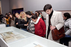 Inauguración de la exposición "Málaga Moderna siglos XVI, XVII y XVIII". Rectorado. Marzo de 2011
