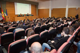 "Jornadas de columnismo de opinión. Encuentros en Málaga". Edificio del Rectorado. Enero de 2014