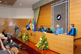Investidura como Doctor "Honoris Causa" de D. Antonio García-Bellido por la Facultad de Ciencias de la Universidad de Málaga. Rectorado. Marzo de 2015