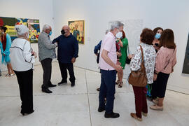 Visita a la exposición "Eugenio Chicano Siempre". Museo de Málaga. Junio de 2021