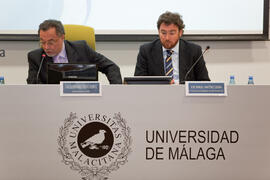 Tercera sesión del X Pleno del Consejo Universitario Iberoamericano (CUIB) en la Universidad de Málaga. Rectorado. Marzo de 2012
