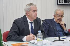 Intervención de José Emilio Navas. Presentación del libro "50 años de doctores Honoris Causa por la Universidad de Málaga". Facultad de Ciencias Económicas y Empresariales. Febrero de 2024