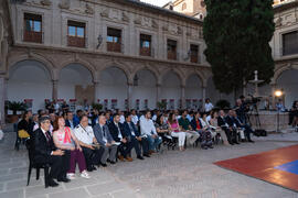 Asistentes a la inauguración del Campeonato Europeo de Golf Universitario. Antequera. Junio de 2019