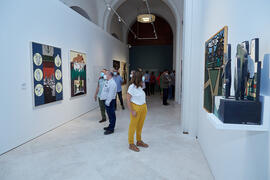 Visita a la exposición "Eugenio Chicano Siempre". Museo de Málaga. Junio de 2021