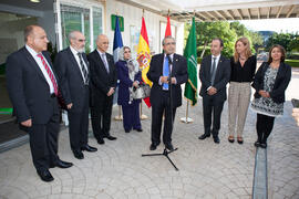 Inauguración de la Oficina de la Universidad de Sharjah, Emiratos Árabes. Jardín Botánico. Noviembre de 2015