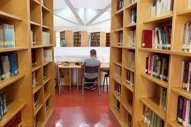 Biblioteca de Derecho "Alejandro Rodríguez Carrión". Campus de Teatinos. Octubre de 2012