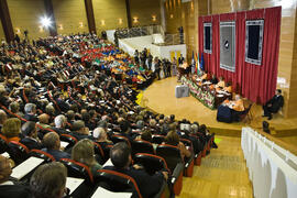 Investidura como Doctor "Honoris Causa" de D. Juan Jiménez Aguilar por la Universidad de Málaga. Facultad de Derecho. Junio de 2010