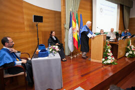 Discurso de investidura como Doctor "Honoris Causa" de Jean-Marie Lehn por la Facultad de Ciencias de la Universidad de Málaga. Edificio del Rectorado. Junio 2015