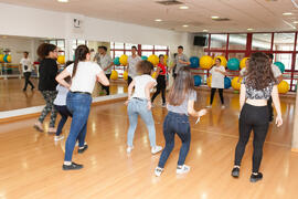 Actividades deportivas. Jornada de Puertas Abiertas de la Universidad de Málaga. Complejo Polideportivo Universitario. Abril de 2016