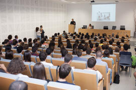 Jean-Philippe Vassal. Conferencia inaugural del curso 2015-2016 de la Escuela Técnica Superior de Arquitectura de la Universidad de Málaga. Campus de El Ejido. Octubre de 2015