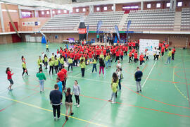 Muestra de prácticas con mayores. 7º Congreso Internacional de Actividad Física Deportiva para Mayores. Escuela Técnica Superior de Ingeniería de Telecomunicaciones y de Informática. Noviembre de 2017