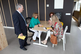 Visita a las instalaciones de 'Link by UMA-ATECH' tras su inauguración. Edificio 'The Green Ray'. Abril 2015