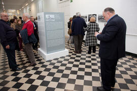 Inauguración de la exposición "Málaga 1963. Una mirada fotográfica a la ciudad de hace 50 años", en la Térmica. Febrero de 2014