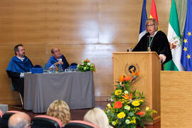 Investidura como Doctor "Honoris Causa" de D. Antonio García-Bellido por la Facultad de Ciencias de la Universidad de Málaga. Rectorado. Marzo de 2015