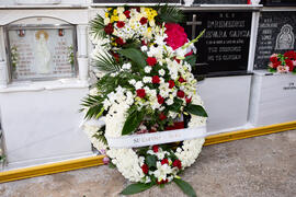 Entierro de Eugenio Chicano. Cementerio de Vélez-Málaga. Noviembre de 2019