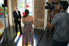 Entrevista a Loquillo. Curso "Tres generaciones de la música Pop española". Cursos de Verano de la Universidad de Málaga. Málaga. Julio de 2018