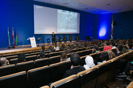 Anna Heringer. Conferencia inaugural del curso 2018-2019 de la Escuela Técnica Superior de Arquitectura de la Universidad de Málaga. Paraninfo. Octubre de 2018