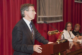 Homenaje a D. Alejandro Rodríguez Carrión, Decano de la Facultad de Derecho de la Universidad de Málaga. Facultad de Derecho. Mayo de 2009