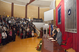 Homenaje a D. Alejandro Rodríguez Carrión, Decano de la Facultad de Derecho de la Universidad de Málaga. Facultad de Derecho. Mayo de 2009