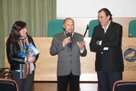 Inauguración de la exposición de Lorenzo Saval. Rectorado. Enero de 2008