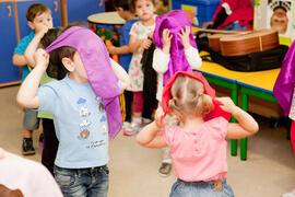 En clase. Escuela Infantil Francisca Luque. Campus de Teatinos. Mayo de 2014
