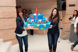 Clausura de las Puertas Abiertas de la Universidad de Málaga. Facultad de Ciencias de la Comunicación. Abril de 2014