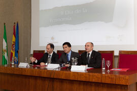 Inauguración de la II Día de la Economía Andaluza. Facultad de Ciencias Económicas y Empresariales. Febrero de 2015