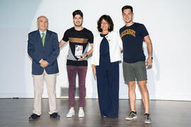 Entrega del premio a mejores equipos y deportistas de la 45ª Edición del Trofeo Rector de la UMA . Gala del Deporte Universitario 2019. Escuela Técnica Superior de Ingeniería de Telecomunicaciones. Junio de 2019