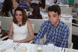 Cena de gala en el restaurante El Palmeral. Olimpiada Española de Economía, Fase Nacional. Puerto de Málaga Muelle 2 El Palmeral de las Sorpresas. Junio de 2015