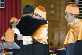 Investidura como Doctor "Honoris Causa" de D. Juan Jiménez Aguilar por la Universidad de Málaga. Facultad de Derecho. Junio de 2010