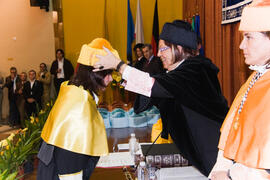 Investidura de nuevos doctores por la Universidad de Málaga. Paraninfo. Diciembre de 2009