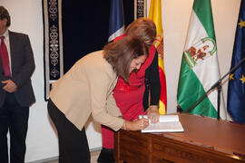 Toma de posesión del personal docente e investigador de la Universidad de Málaga. Rectorado. Noviembre de 2012
